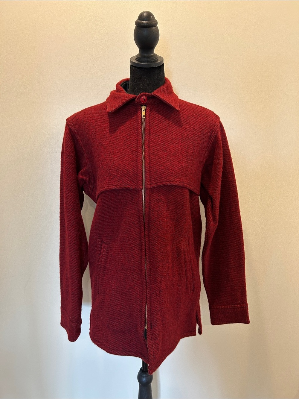 Vintage red Johnson Woolen Mills jacket